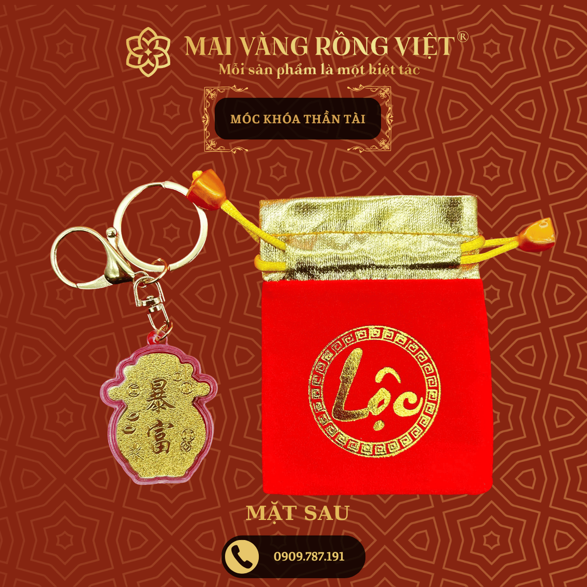 Móc Khóa Thần Tài 2 Móc Khóa Thần Tài - Ảnh 2
