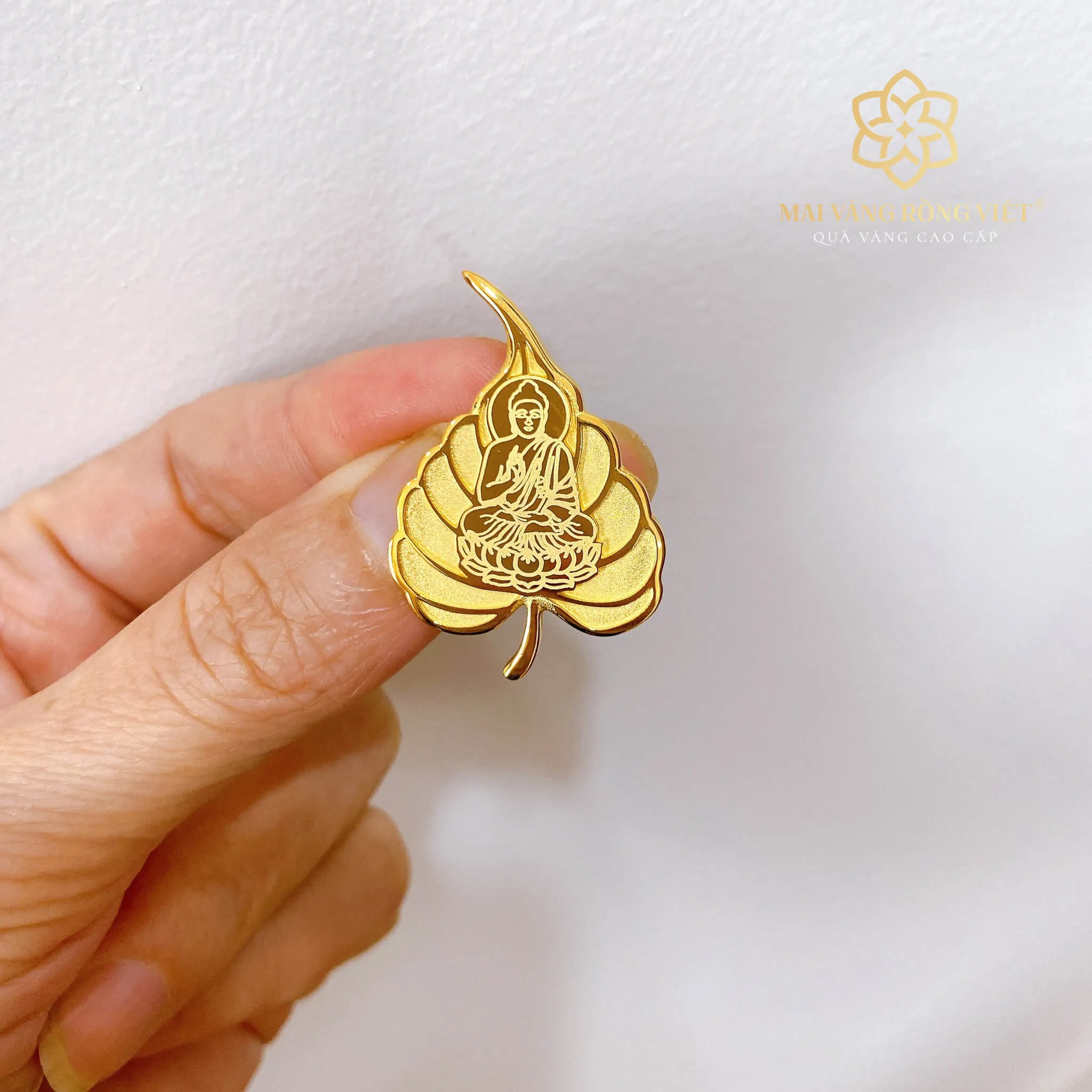 Pin cài áo - Phật Thích Ca Mâu Ni Mạ Vàng 24K 1 Pin cài áo - Phật Thích Ca Mâu Ni Mạ Vàng 24K