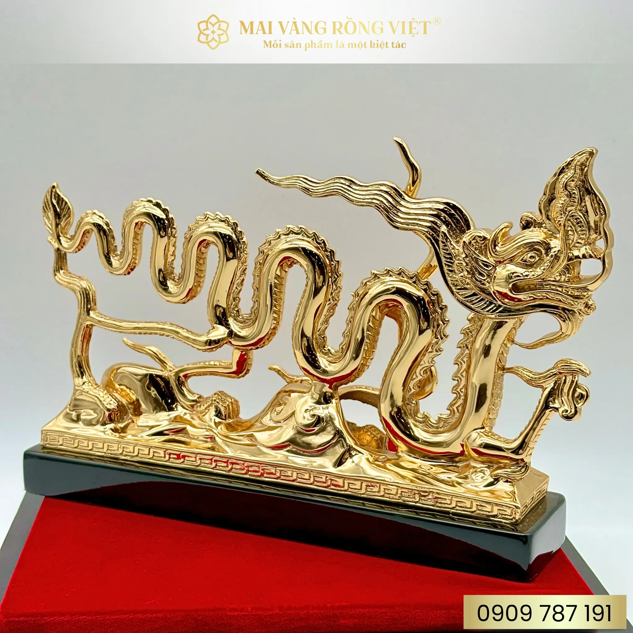 Rồng Nhà Lý Mạ Gold 1 Rồng Nhà Lý Mạ Gold