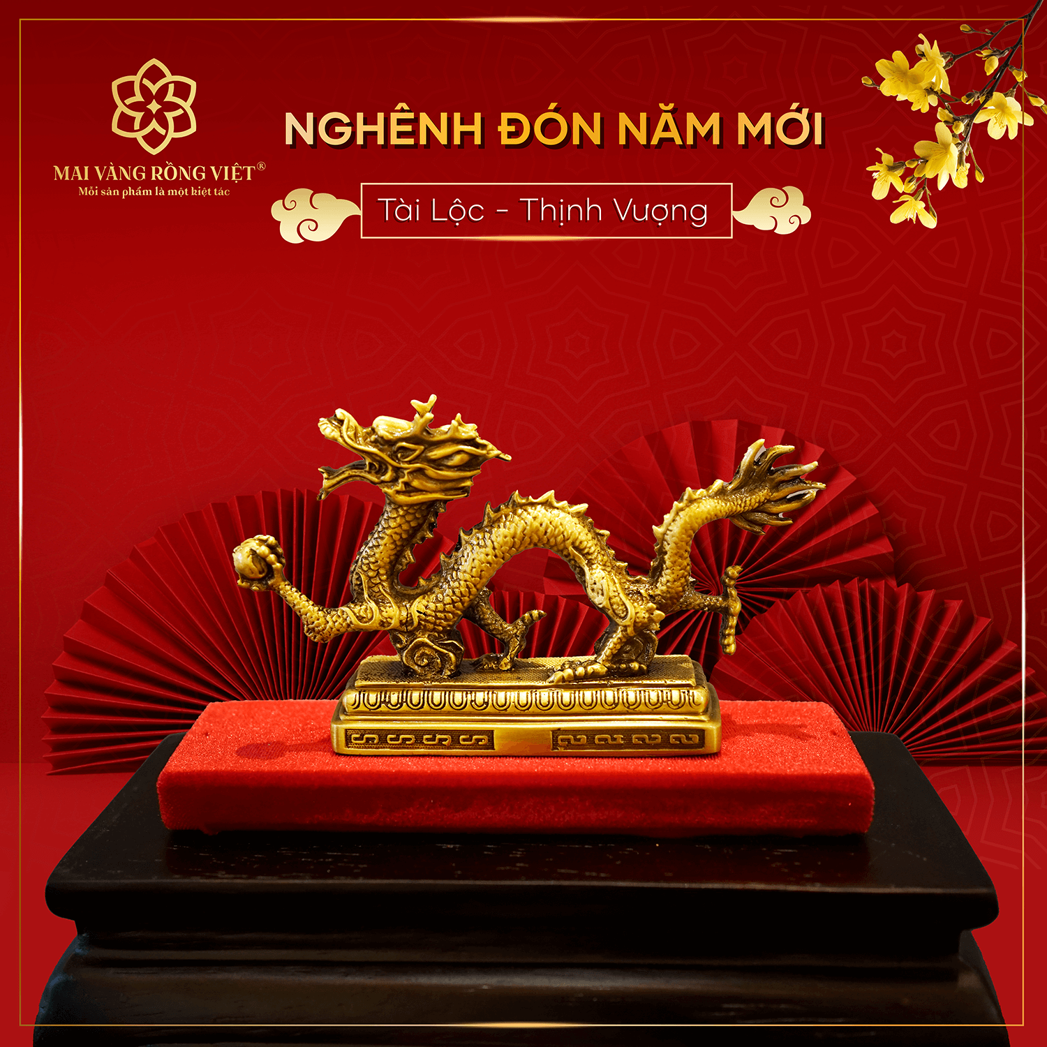 Rồng Thịnh Vượng Màu Cổ Điển 1 Rồng Thịnh Vượng Màu Cổ Điển
