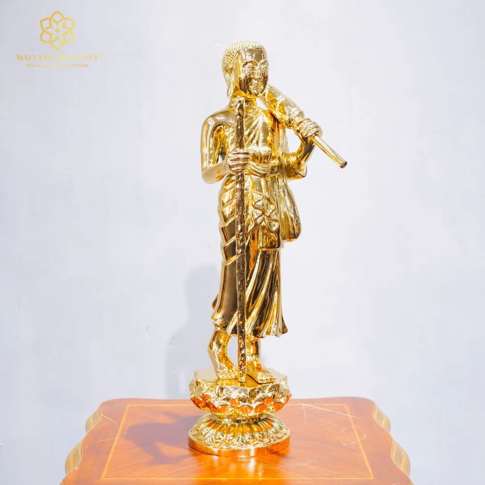 Tượng Thánh Tăng Sivali Cao 40cm 2 Tượng Thánh Tăng Sivali Cao 40cm - Ảnh 2